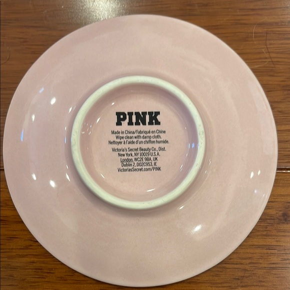 PINK Victoria's Secret Trinket Tray + free bathmat - Picture 2 of 6
